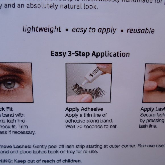 Salon Perfect 615 Clusters, tapered clusters Full Volume Lashes - Picture 4 of 4